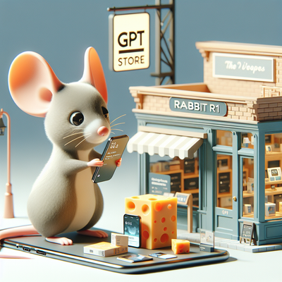 Episode #12: Rabbit r1, GPT Store, UX / UI